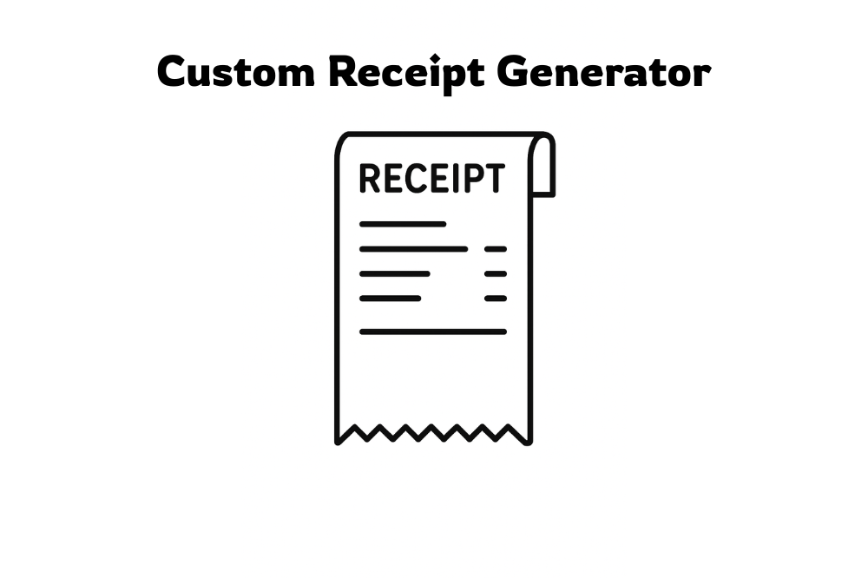 Receipt Generator